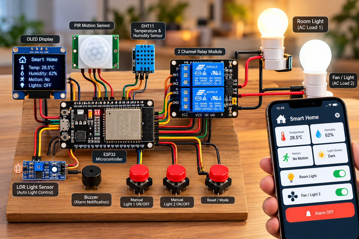 ESP32 IoT Starter Kit – Build Your Own Smart Projects!