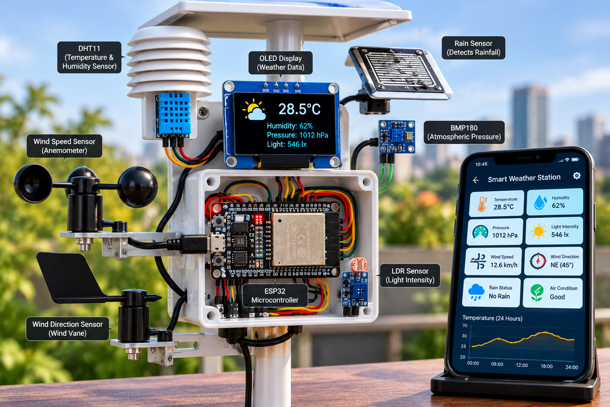 ESP32 IoT Starter Kit – Build Your Own Smart Projects!