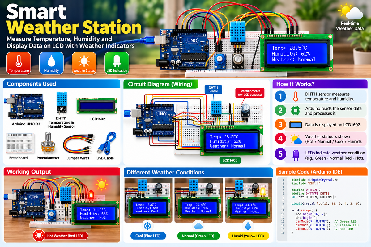 Arduino UNO R3 Starter Kit – Build Amazing Projects