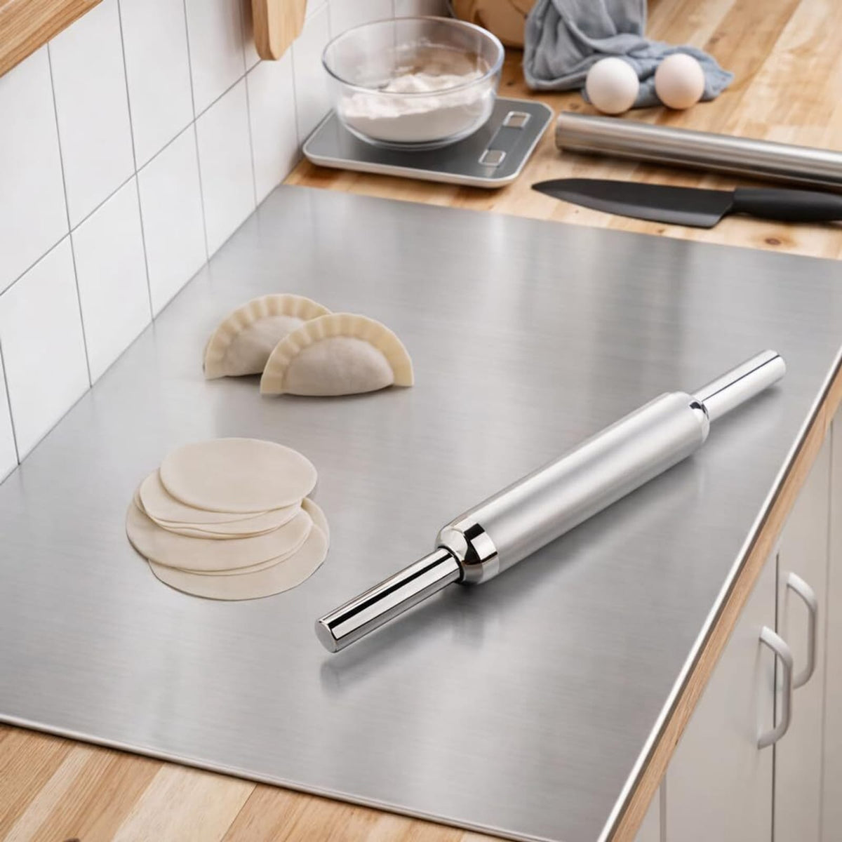Stainless Steel Chopping Board – Premium Kitchen Essential